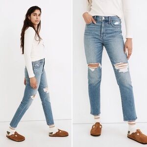 Madewell The Perfect Vintage Jean Jeans In Denman Wash 25